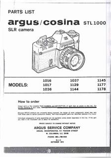 Cosina Hi-Lite manual. Camera Instructions.